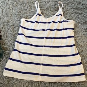 Striped tank top